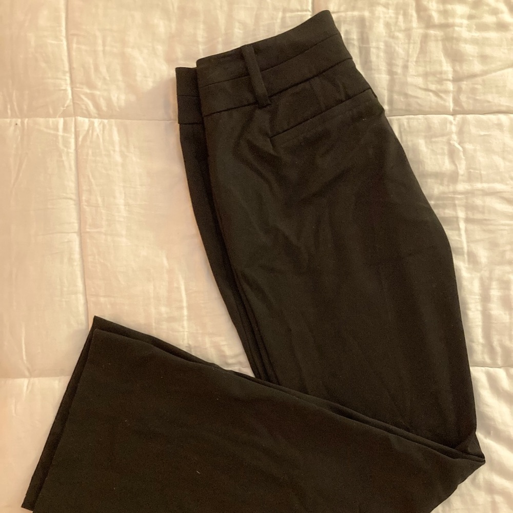 New York & Company flare trousers black